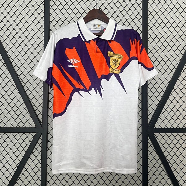 Tailandia Camiseta Escocia Segunda Equipación Retro 1991 1993